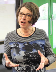 Rektorin der Hohbuchschule Frau Kemter